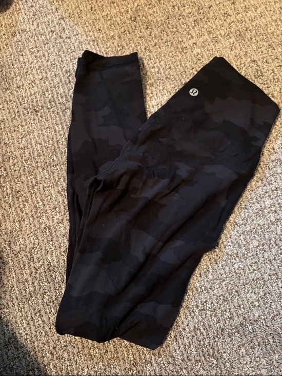lululemon athletica Pants - lululemon athletica Black Camo Align Leggings